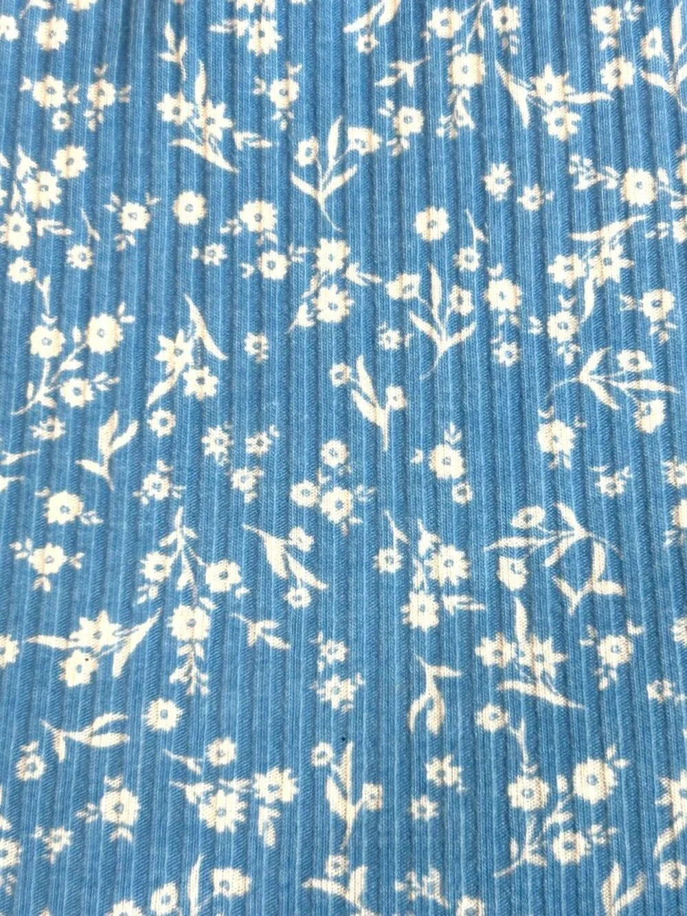 Old Navy Girls’ Sundress XL Blue White Floral Spaghetti Straps Peasant Ruffle